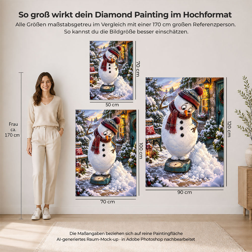 5D Diamond Painting – Ein paar Flocken zu viel