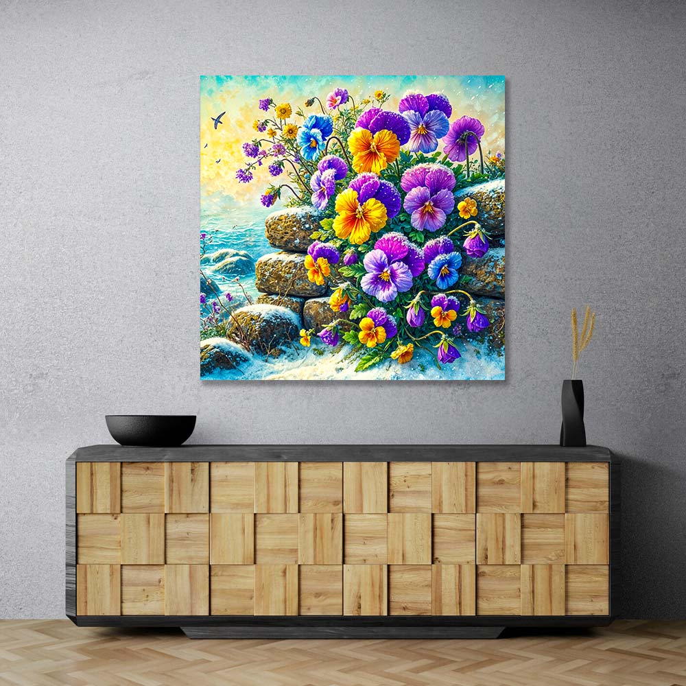 Kit Diamond Painting 5D per Bambini - Cactus con Cornice Fotografica Kit Diamond Painting 5D per Bambini - Cactus con Cornice Fotografica