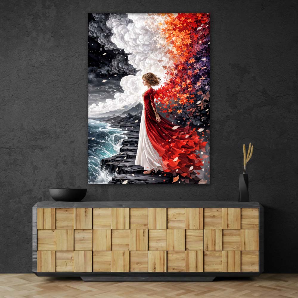 5D Diamond Painting – Elara Flamme der Wandlung