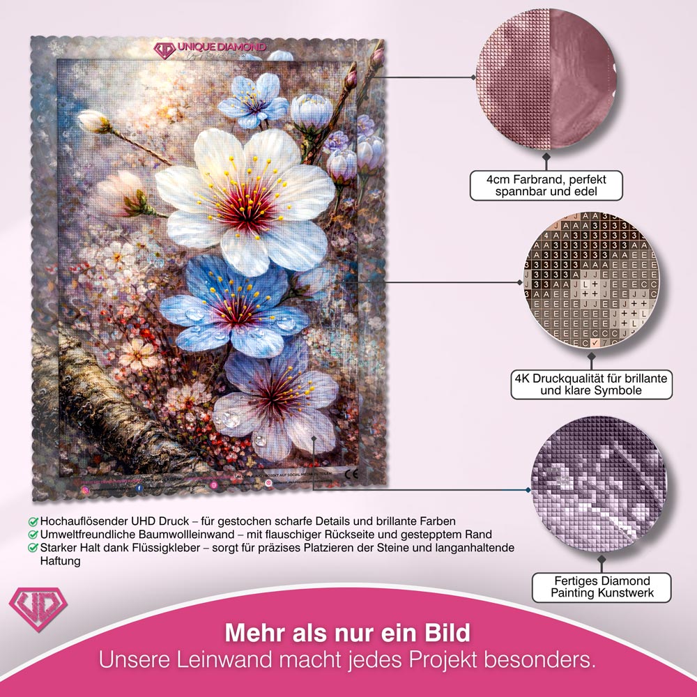 5D Diamond Painting – Elegant Blossom