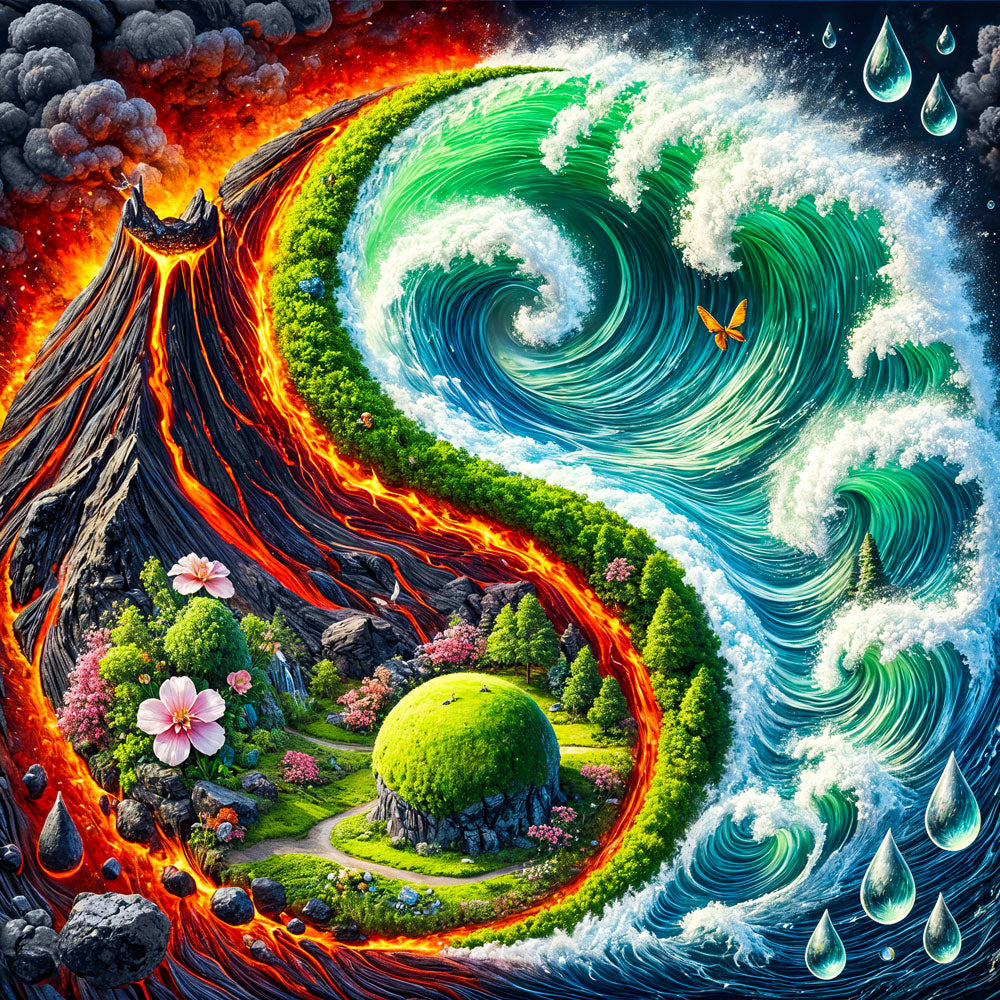 5D Diamond Painting – Elementarlicht