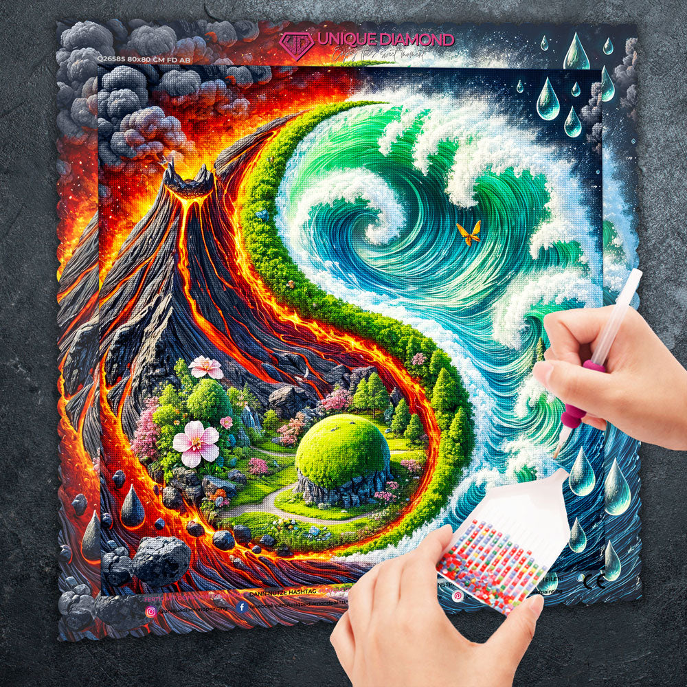 5D Diamond Painting – Elementarlicht