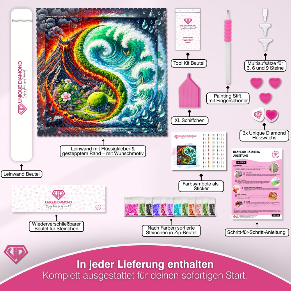 5D Diamond Painting – Elementarlicht