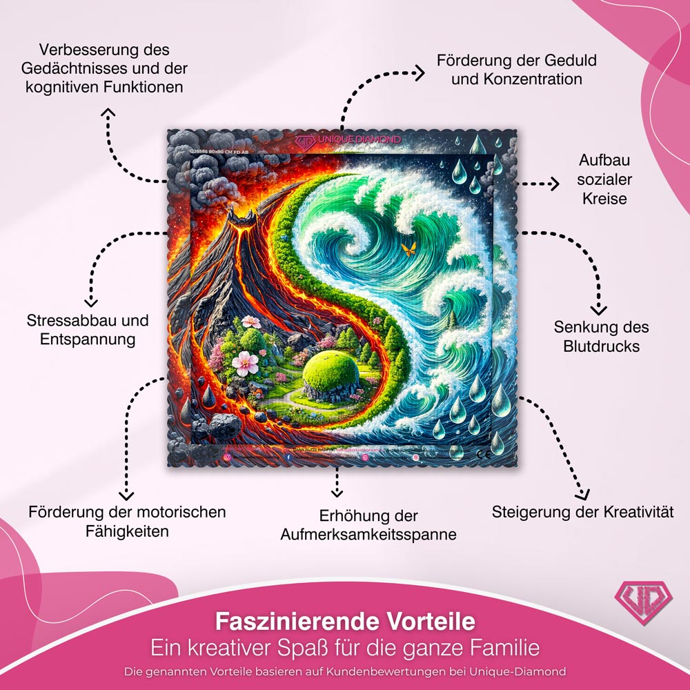 5D Diamond Painting – Elementarlicht