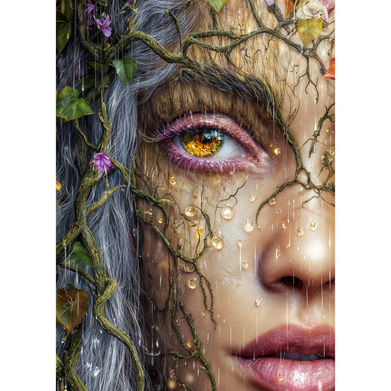 5D Diamond Painting – Elenya, Träne des Waldes Unique-Diamond