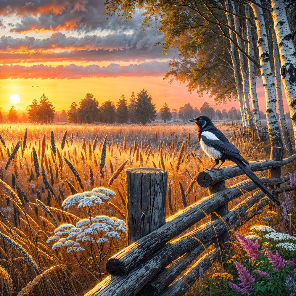 5D Diamond Painting – Elisas Abendgold, Unique-Diamond