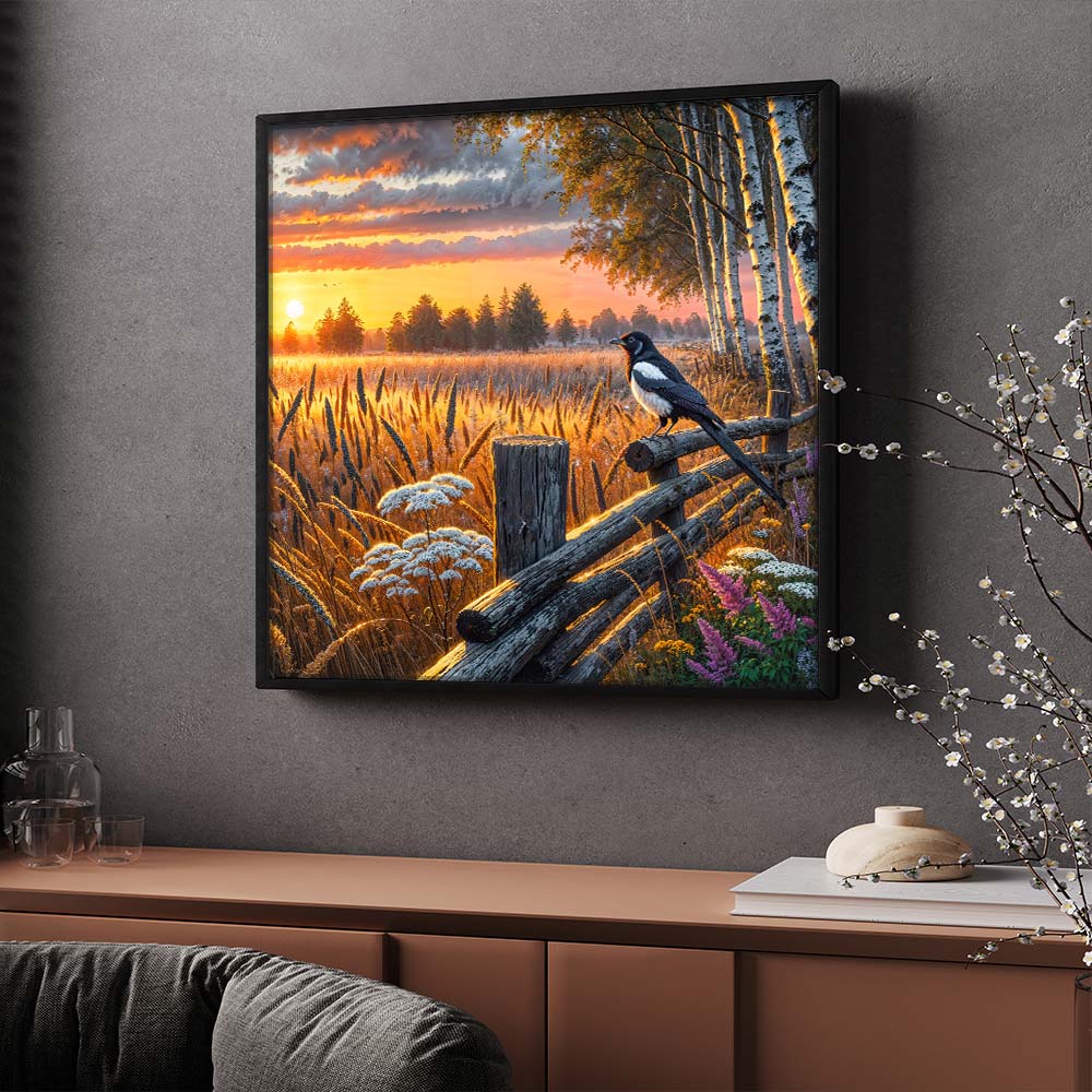 5D Diamond Painting – Elisas Abendgold, Unique-Diamond