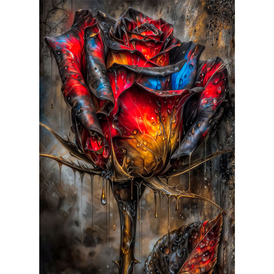 5D Diamond Painting – Ember Rose Unique-Diamond