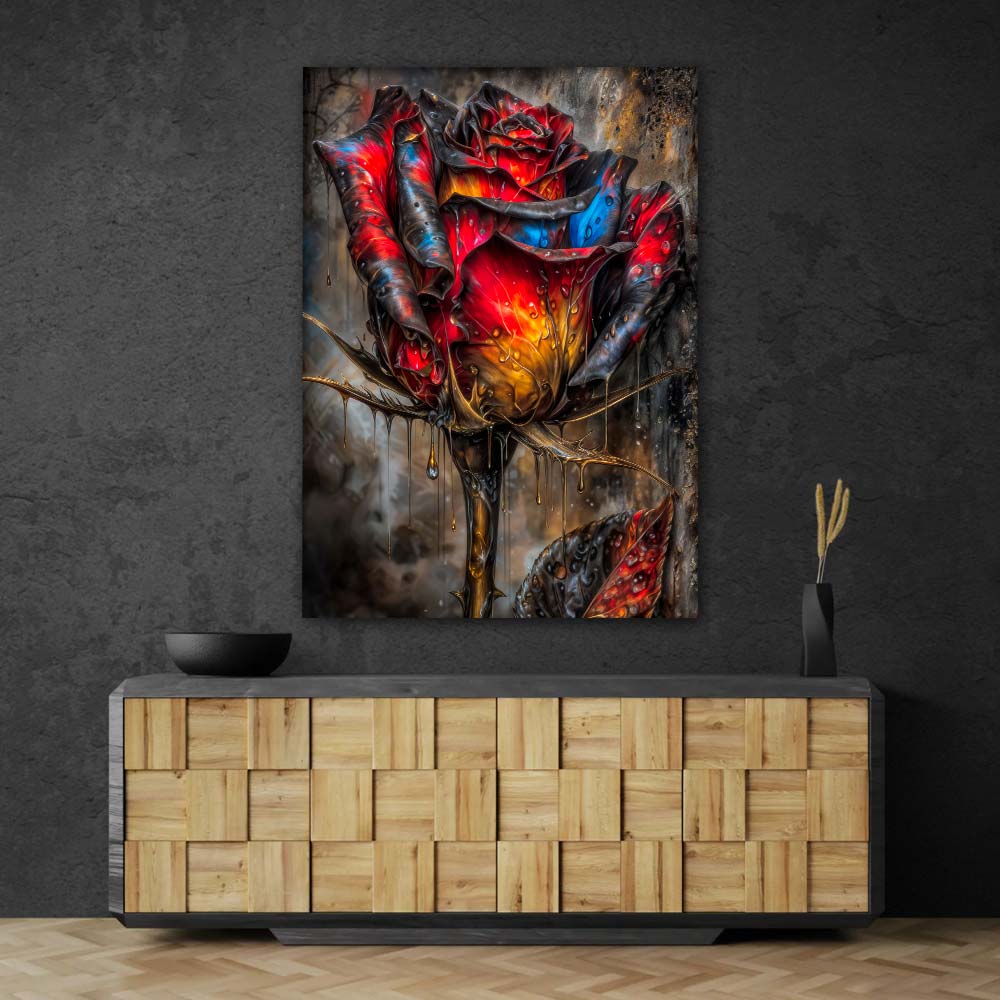 5D Diamond Painting – Ember Rose Unique-Diamond