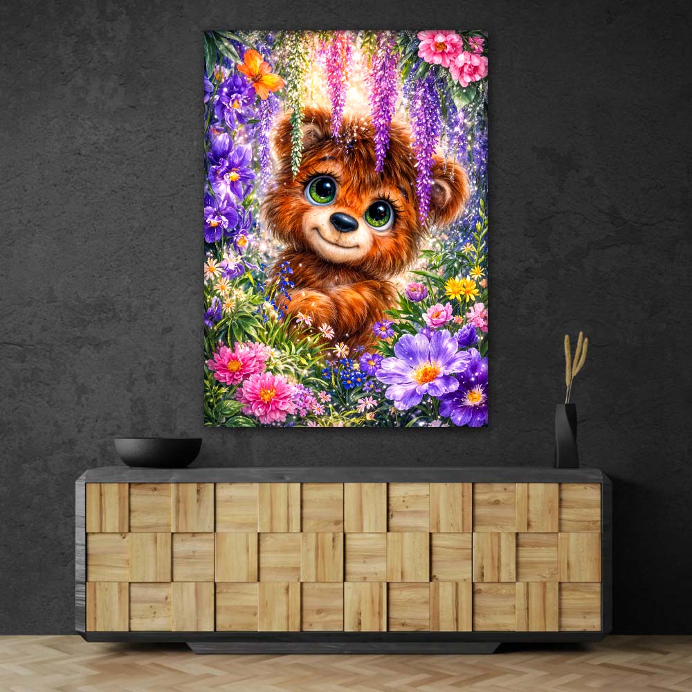 5D Diamond Painting – Enchanted Forest Bear