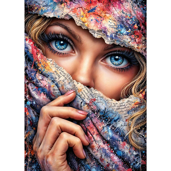 5D Diamond Painting – Eyes of Imagination, Unique-Diamond