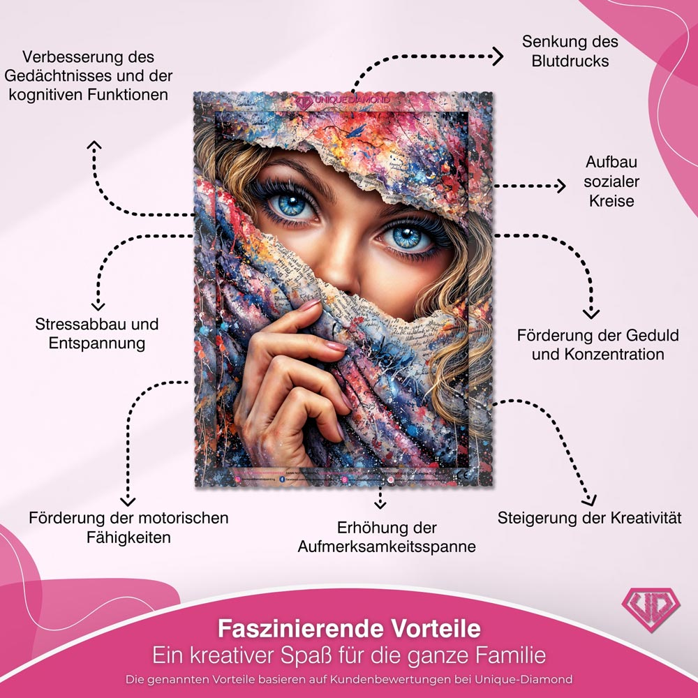 5D Diamond Painting – Eyes of Imagination