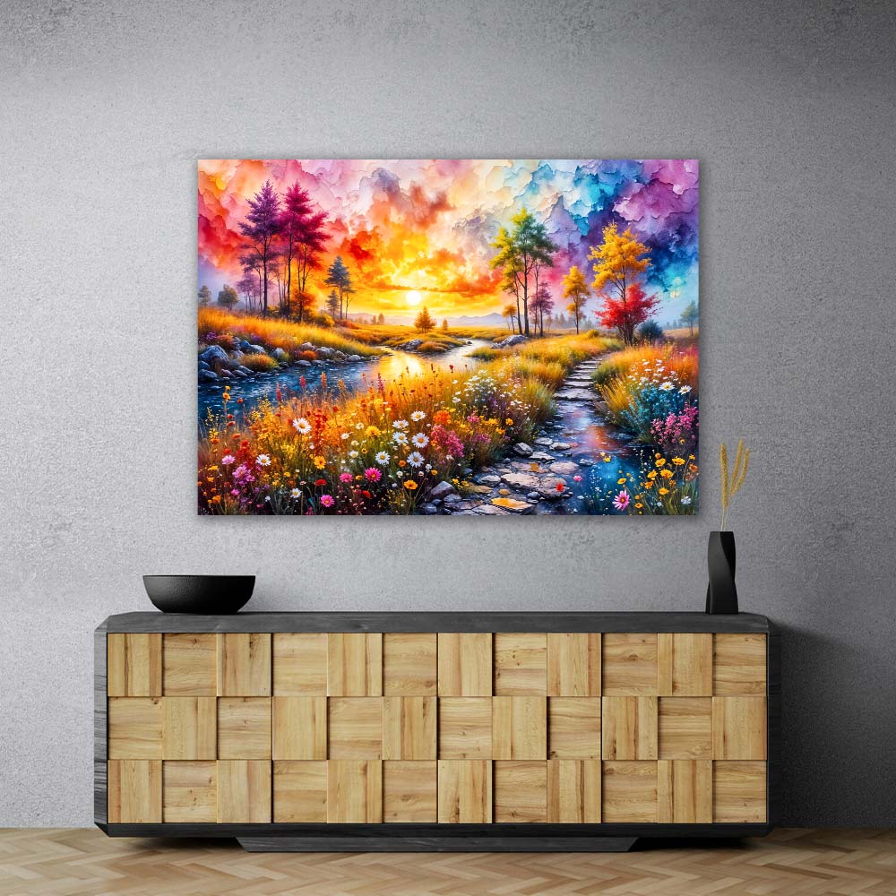 5D Diamond Painting – Farben des Himmels