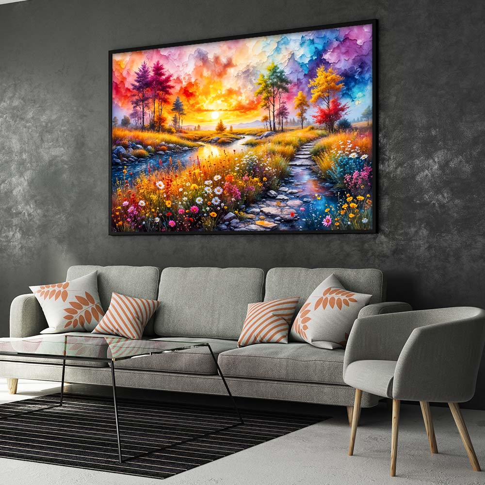 5D Diamond Painting – Farben des Himmels