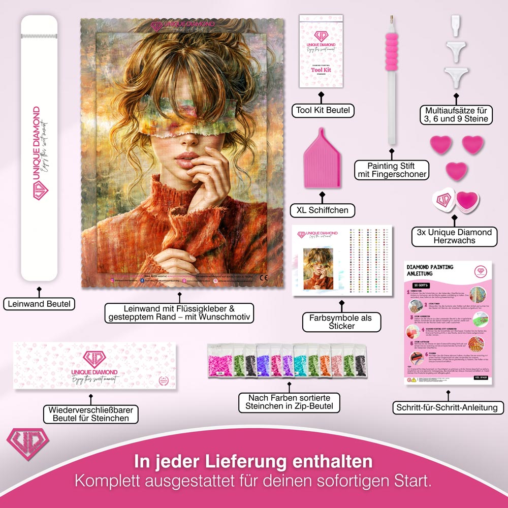 5D Diamond Painting – Farben hinter dem Schleier