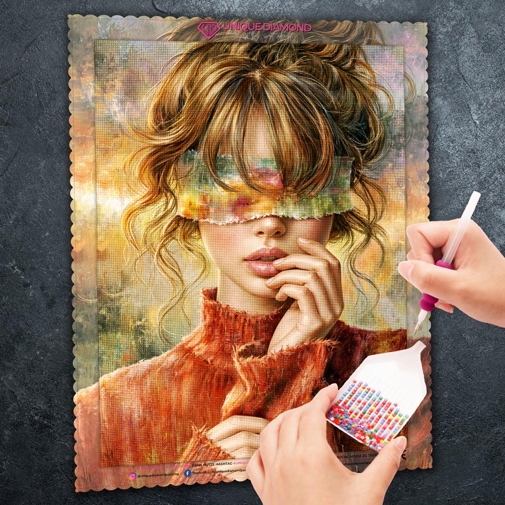 5D Diamond Painting – Farben hinter dem Schleier