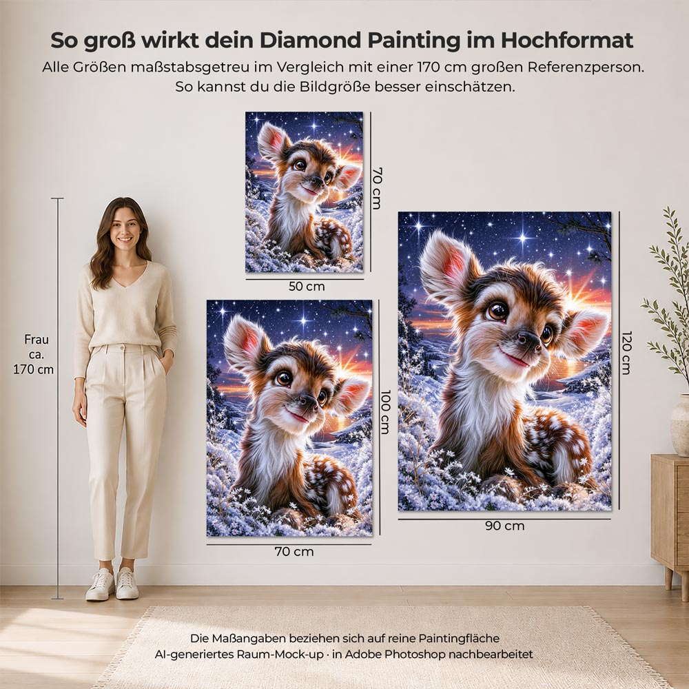 5D Diamond Painting – Finjas Sternenwinter
