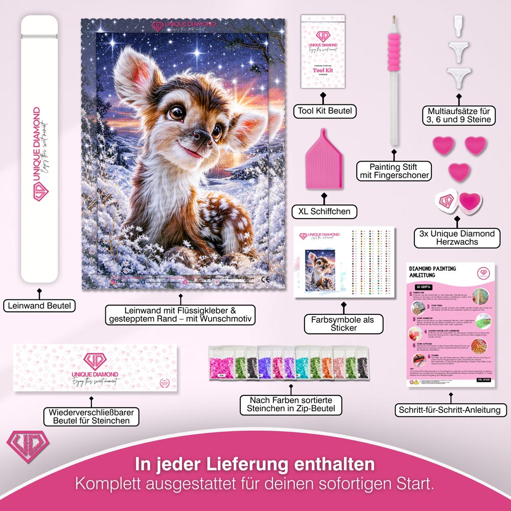 5D Diamond Painting – Finjas Sternenwinter
