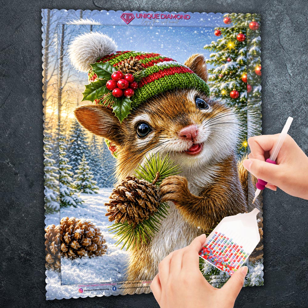 5D Diamond Painting – Finjas Weihnachtszauber