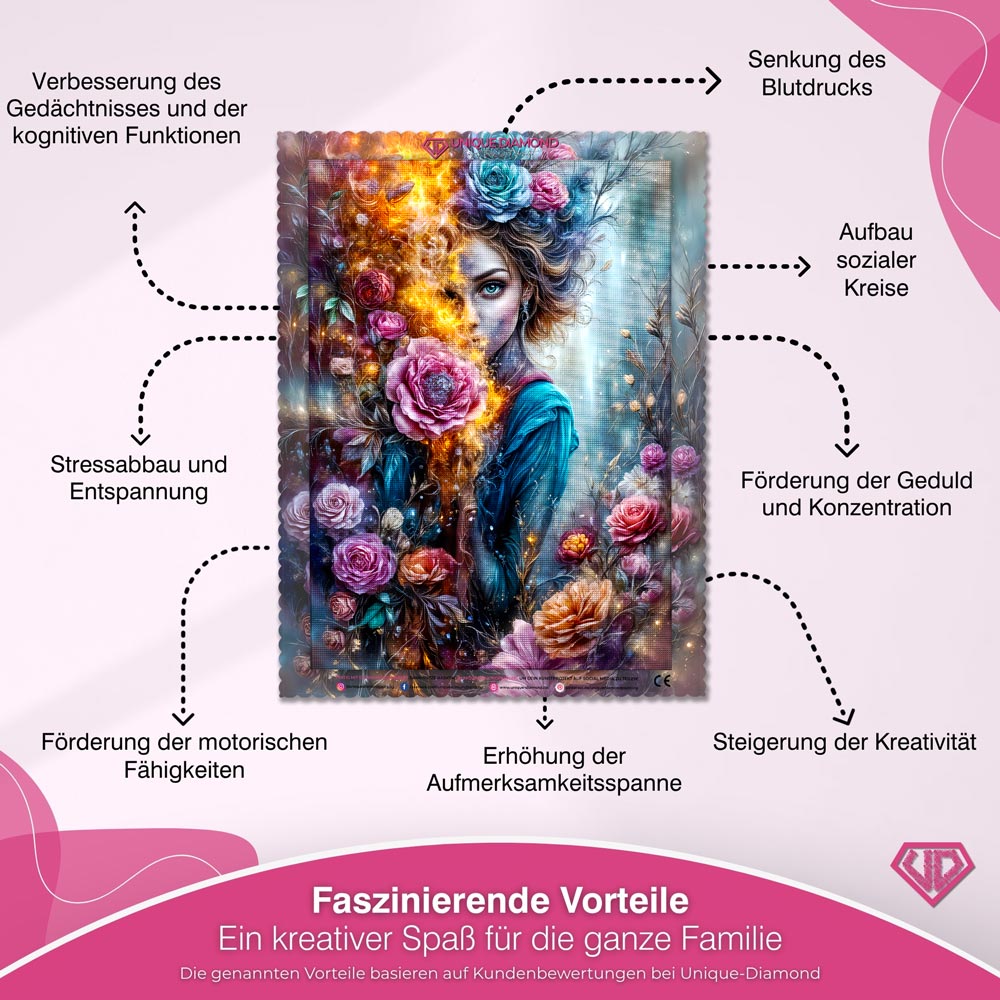 5D Diamond Painting – Flame of Grace