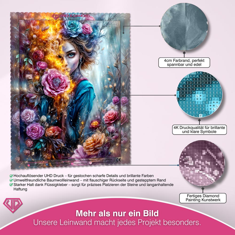 5D Diamond Painting – Flame of Grace