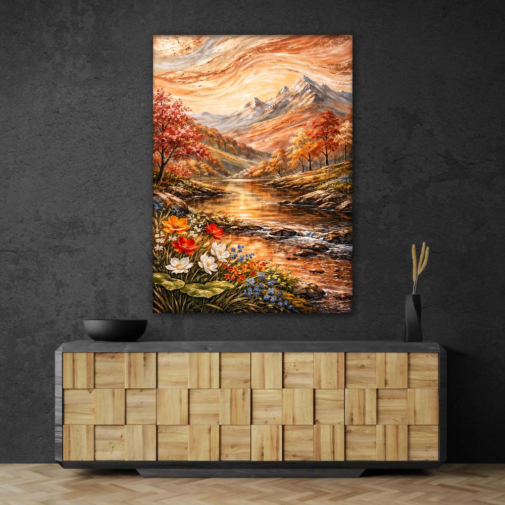 5D Diamond Painting – Flameborn Silence Unique-Diamond