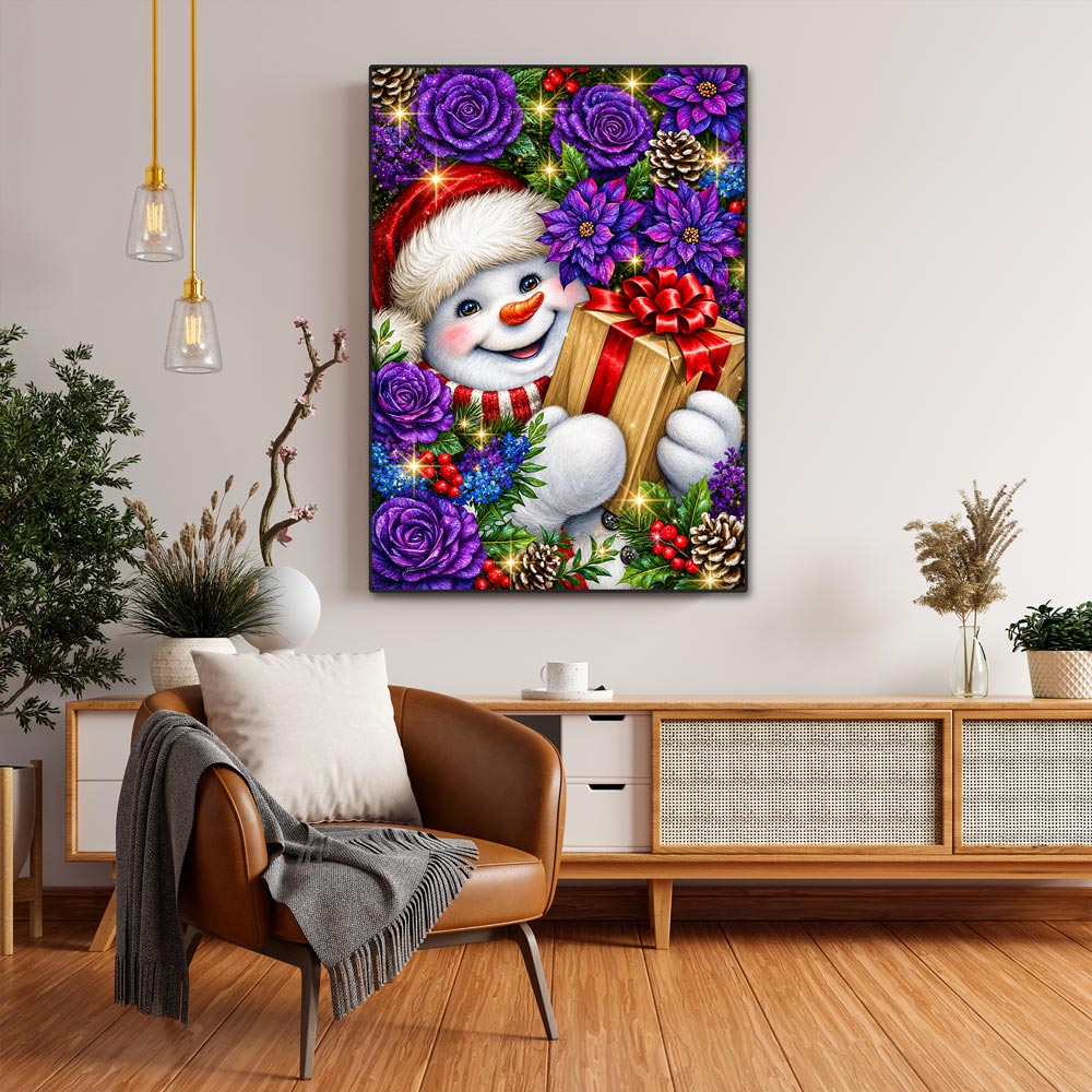 5D Diamond Painting – Flockis Weihnachtsüberraschung