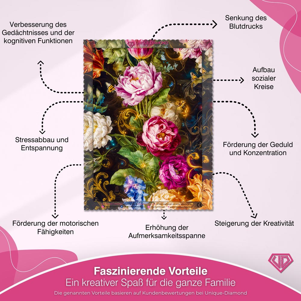 5D Diamond Painting – Floranza Unique-Diamond