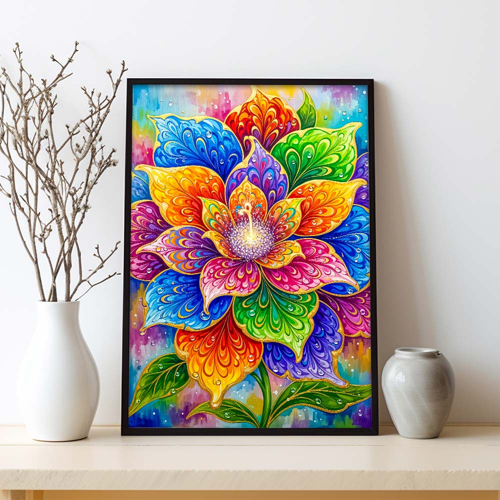 5D Diamond Painting – Floravida Magie der Farben