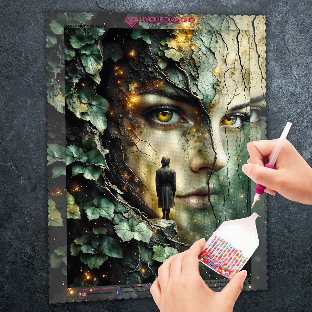 5D Diamond Painting – Forest Soul Unique-Diamond