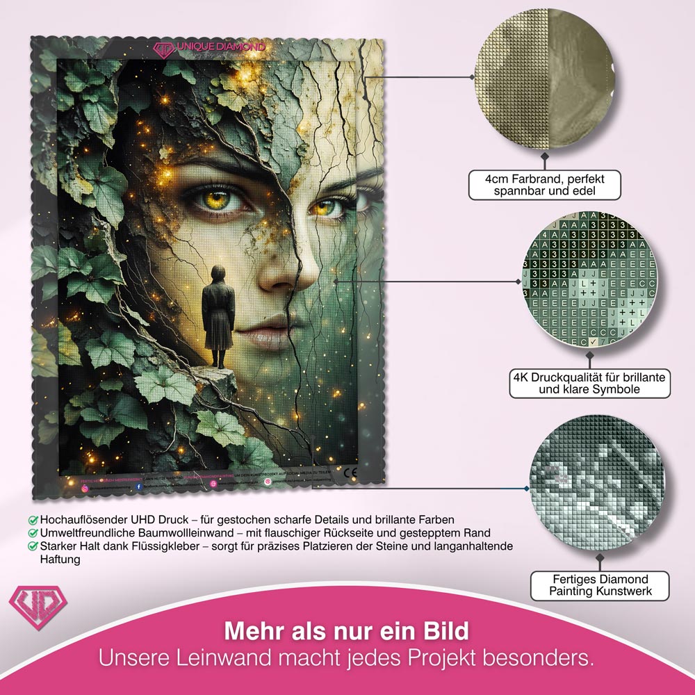 5D Diamond Painting – Forest Soul Unique-Diamond