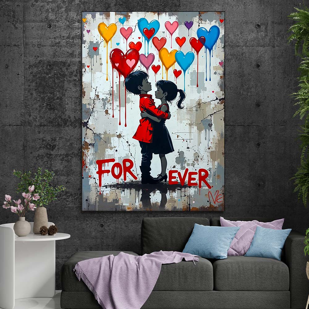 5D Diamond Painting – Forever in Love, Unique-Diamond