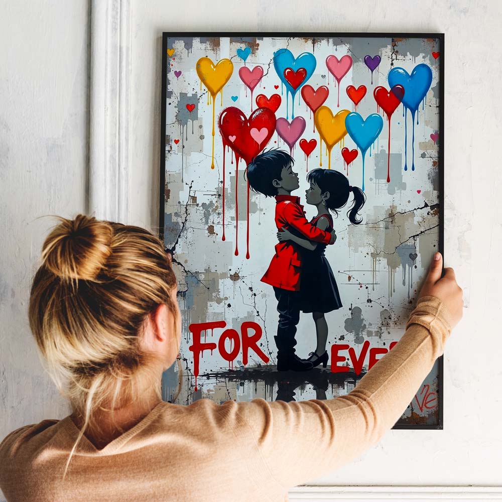 5D Diamond Painting – Forever in Love, Unique-Diamond