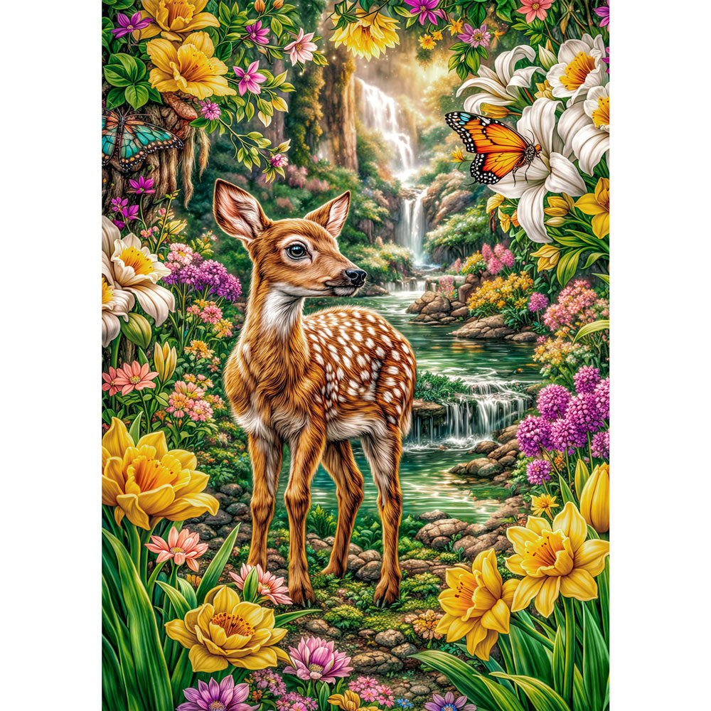 5D Diamond Painting – Garden of Grace Unique-Diamond