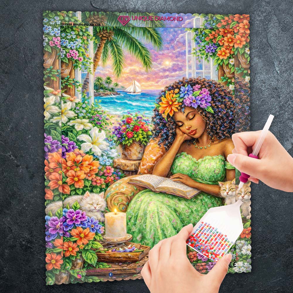 5D Diamond Painting – Garden of Quiet Dreams