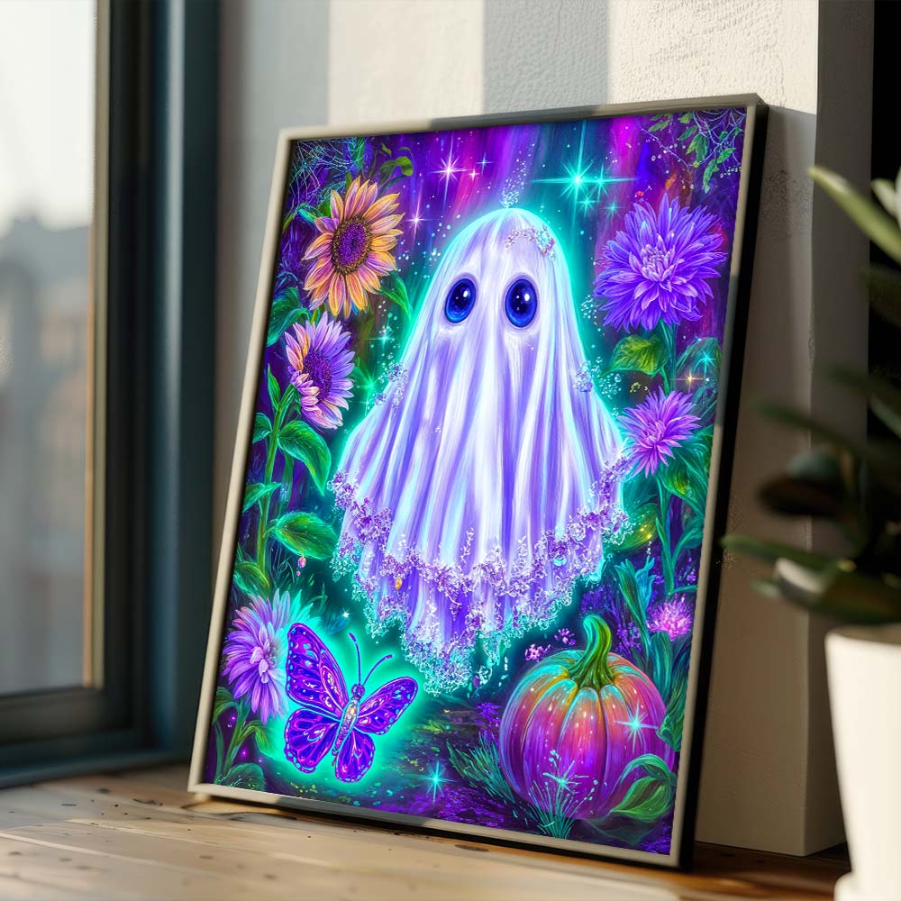 5D Diamond Painting – Geist Luma im Zaubergarten, Unique-Diamond