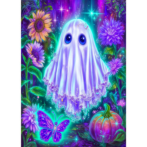 5D Diamond Painting – Geist Luma im Zaubergarten, Unique-Diamond