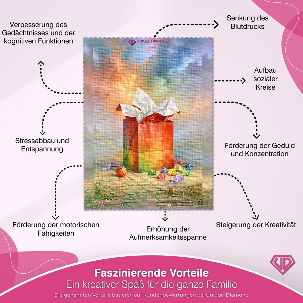 5D Diamond Painting – Geschenk der Farben
