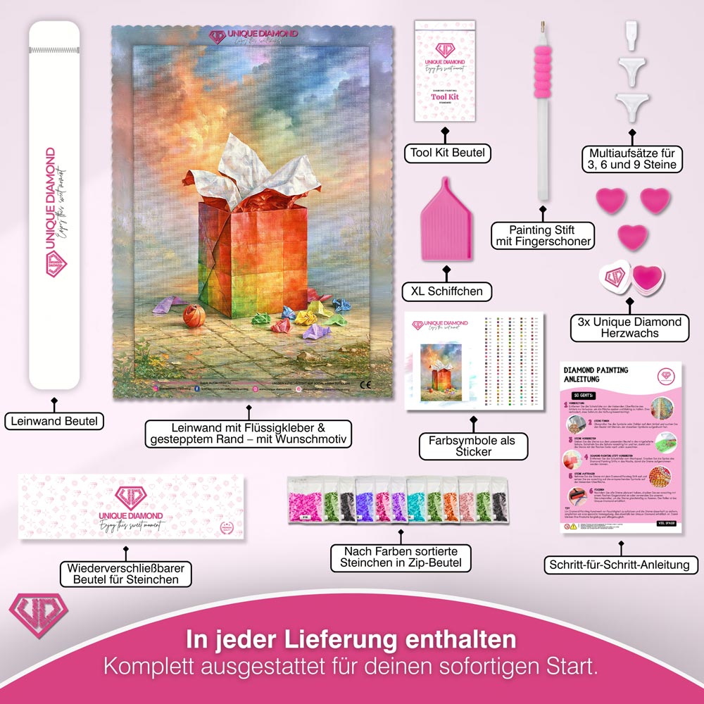 5D Diamond Painting – Geschenk der Farben