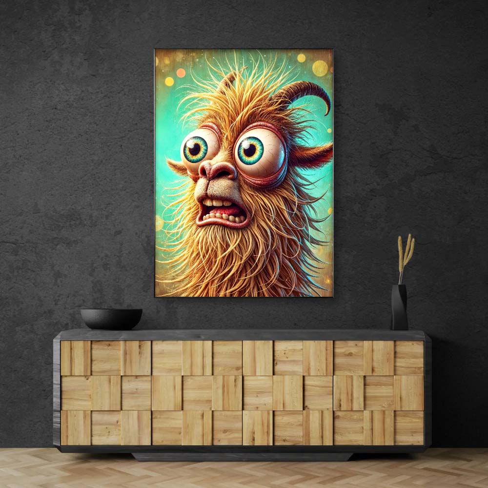 5D Diamond Painting – Glubschi, der verwirrte Waldgeist, Unique-Diamond