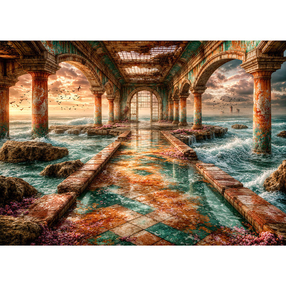 5D Diamond Painting – Halle der Ewigen Gezeiten | Unique Diamond