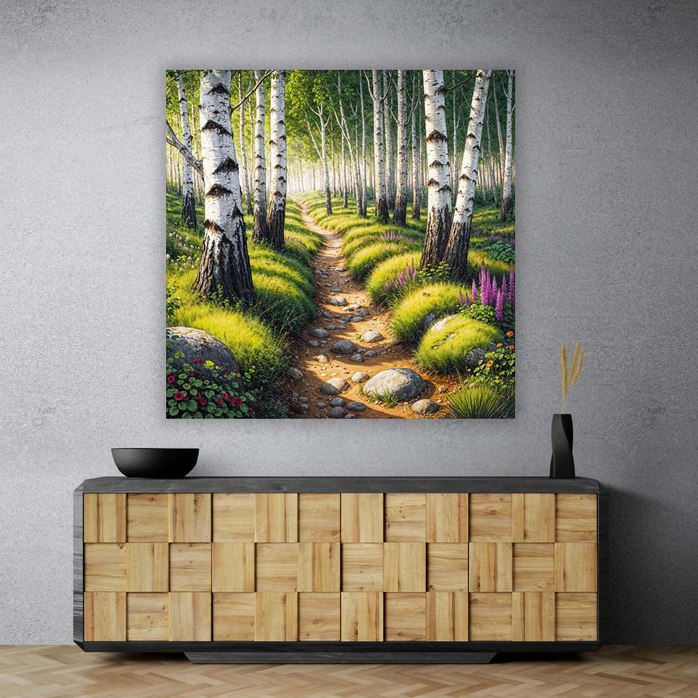 5D Diamond Painting – Pfad des sanften Lichts, Unique-Diamond