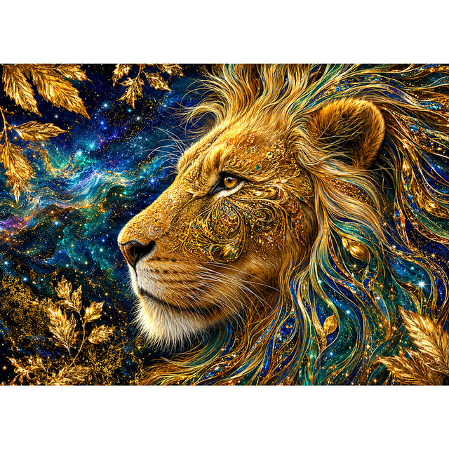 5D Diamond Painting – Imperium aus Sternenstaub und Gold | Unique Diamond