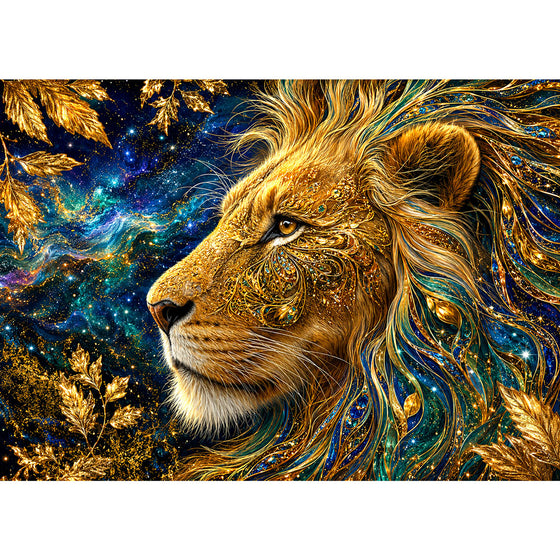 5D Diamond Painting – Imperium aus Sternenstaub und Gold | Unique Diamond