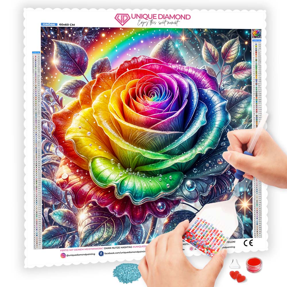 5D Diamond Painting – Juwel der Farbenpracht, Unique-Diamond