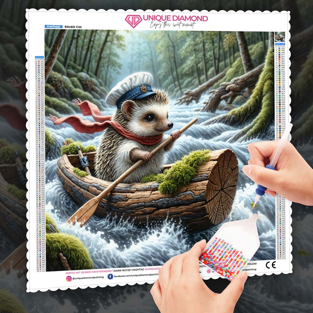 5D Diamond Painting – Käpt’n Stachel auf großer Fahrt Unique-Diamond