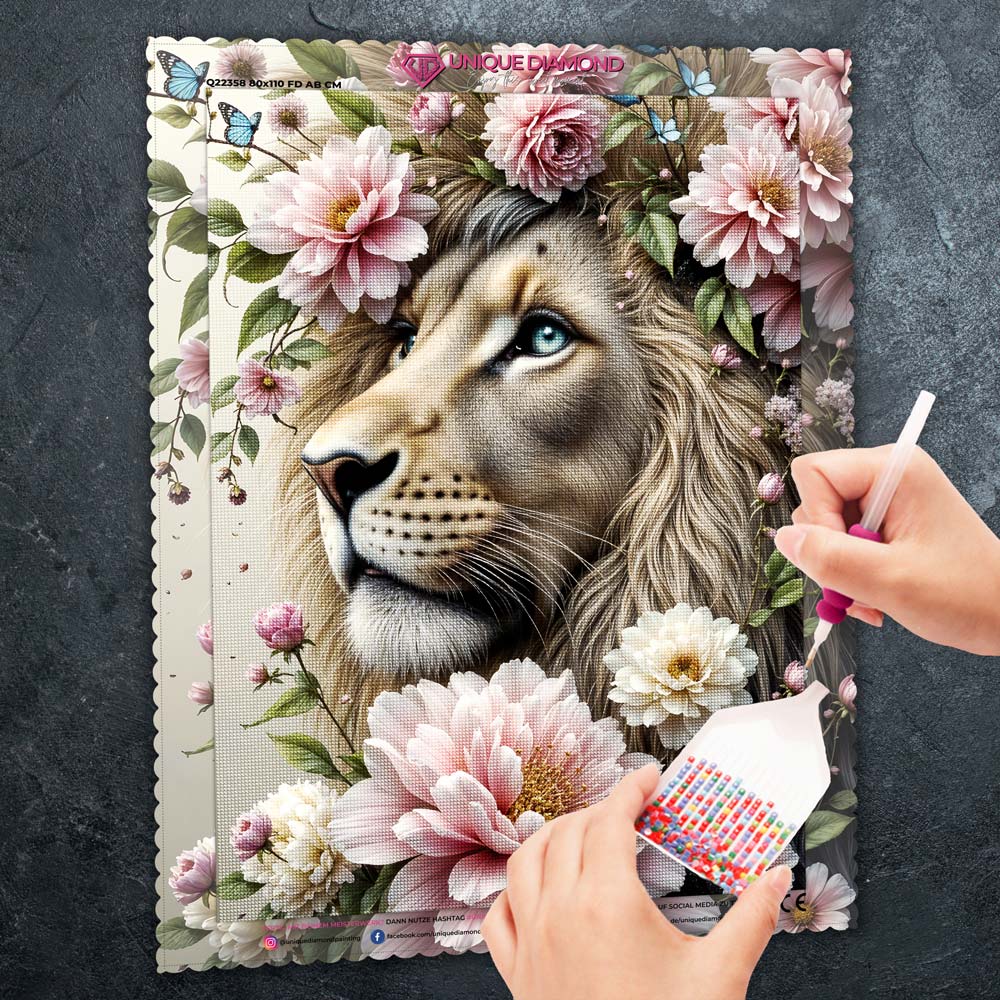 5D Diamond Painting – King of Grace Unique-Diamond