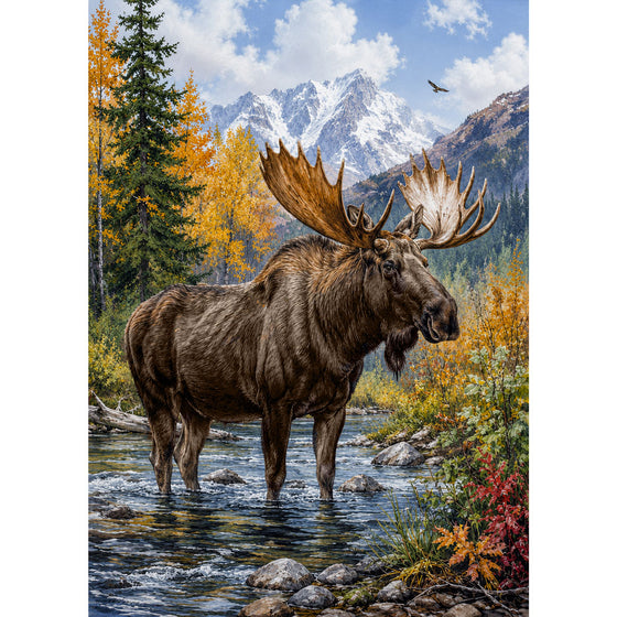 5D Diamond Painting – König der Bergtäler | Unique Diamond