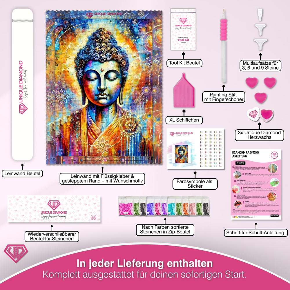 5D Diamond Painting – Kosmisches Erwachen Unique-Diamond