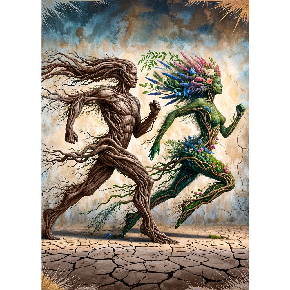 5D Diamond Painting – Lauf der Naturgeister, unique-diamond